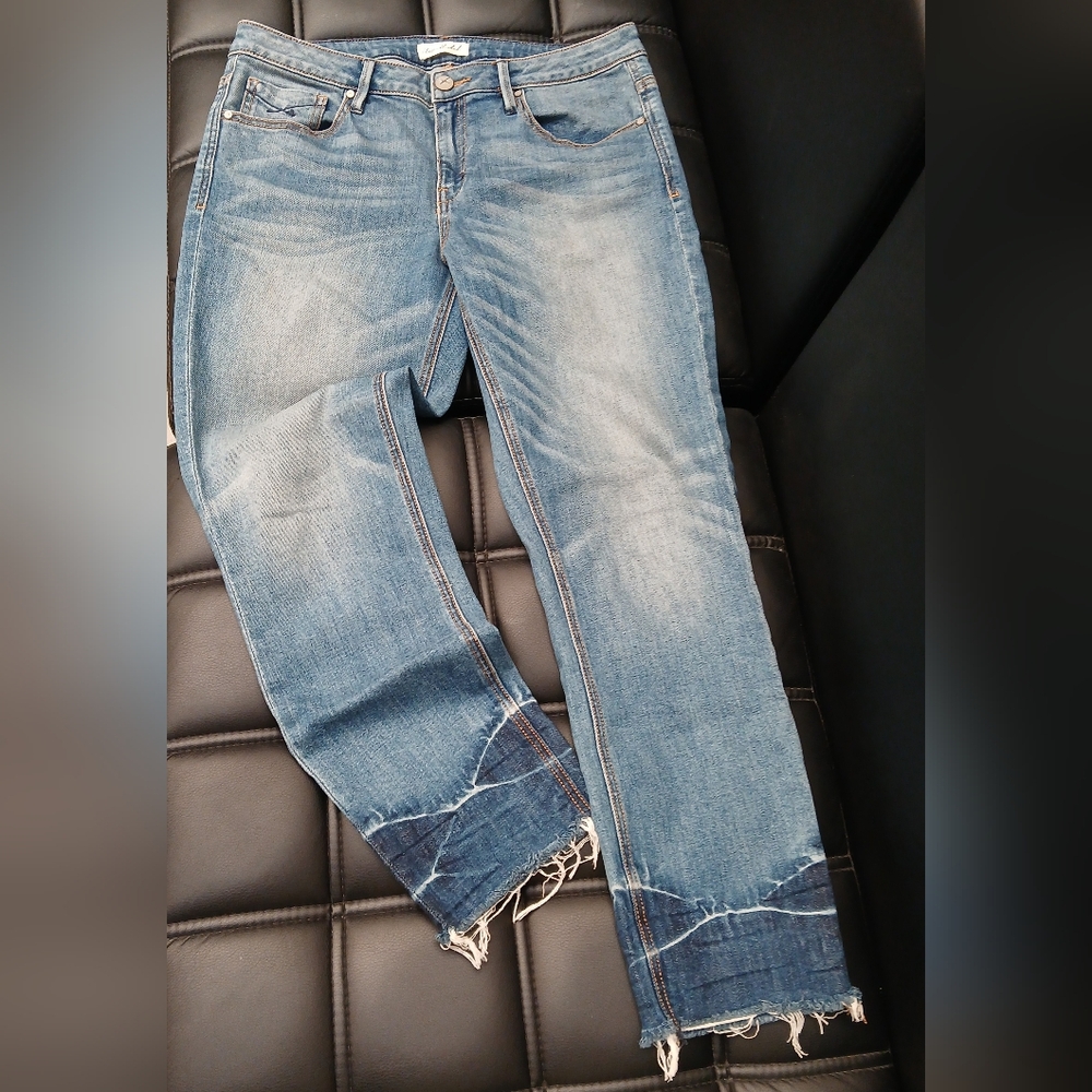 Unpublished Distressed Blue Jeans